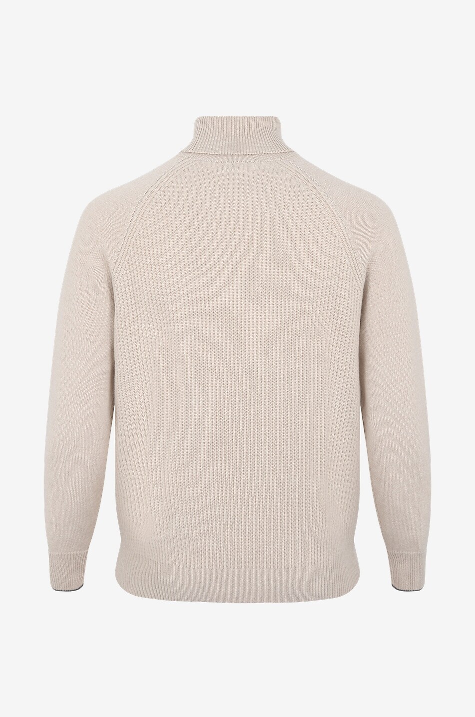 BRUNELLO CUCINELLI Rollkragenpullover aus Kaschmir mit Raglanärmeln Herren BRAUN 2