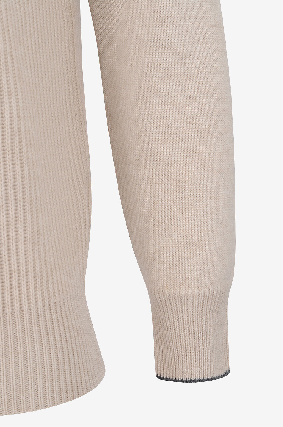 Cashmere turtleneck raglan sleeve jumper