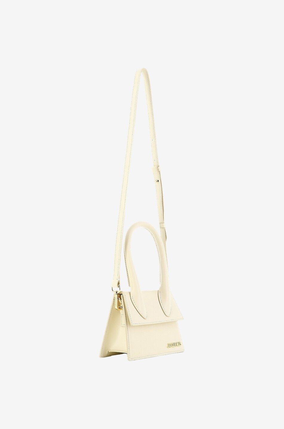 JACQUEMUS Handtasche aus Glattleder Le Chiquito Moyen Damen BEIGE 4
