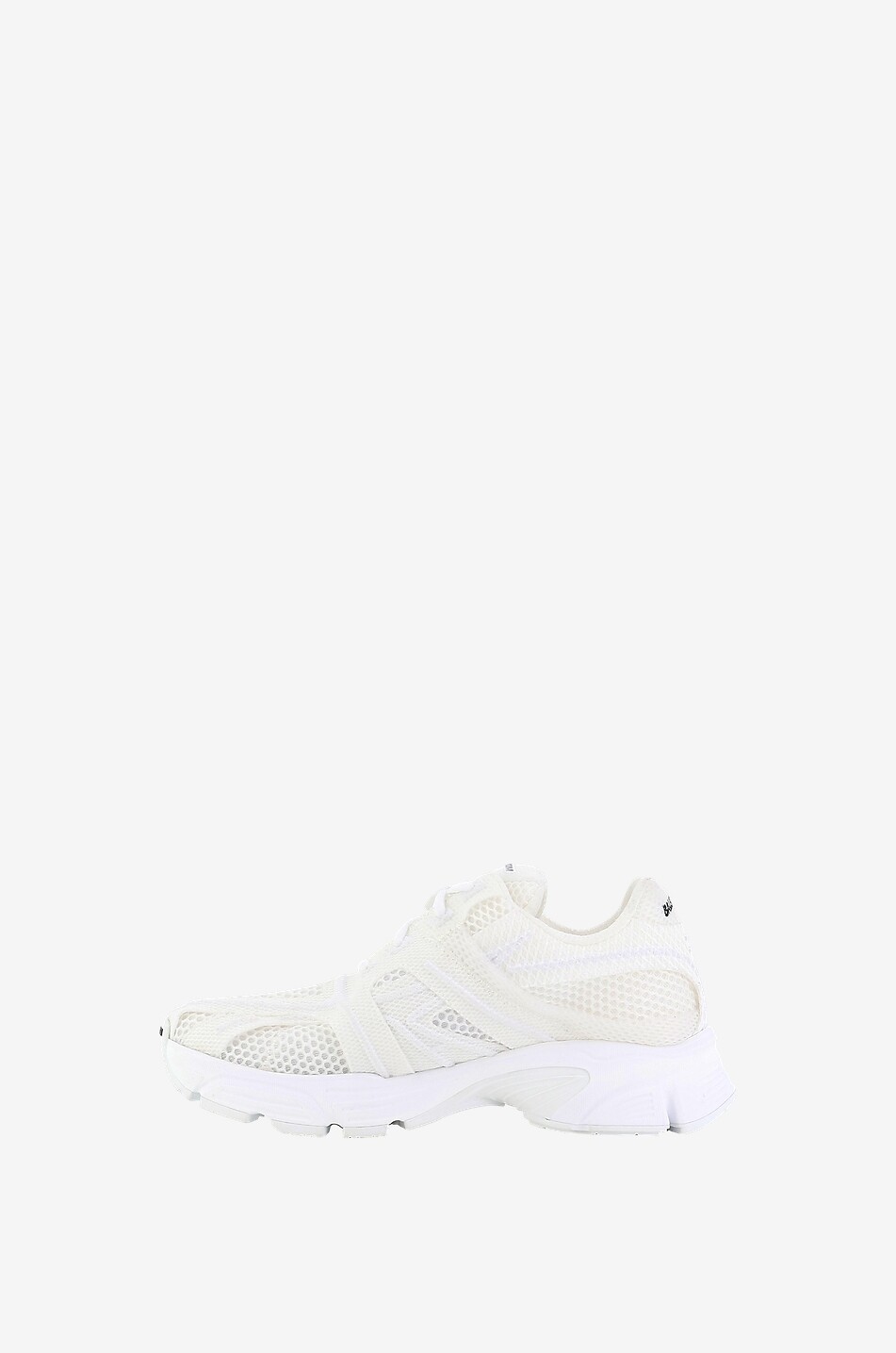 BALENCIAGA Baskets basses à lacets en mesh Phantom Femme BLANC 3