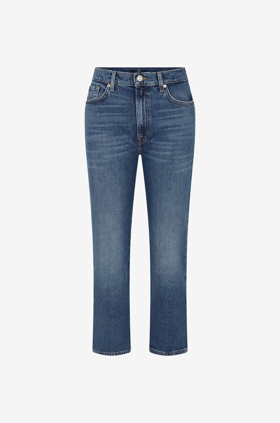 Jean droit en coton Logan Straight Fit