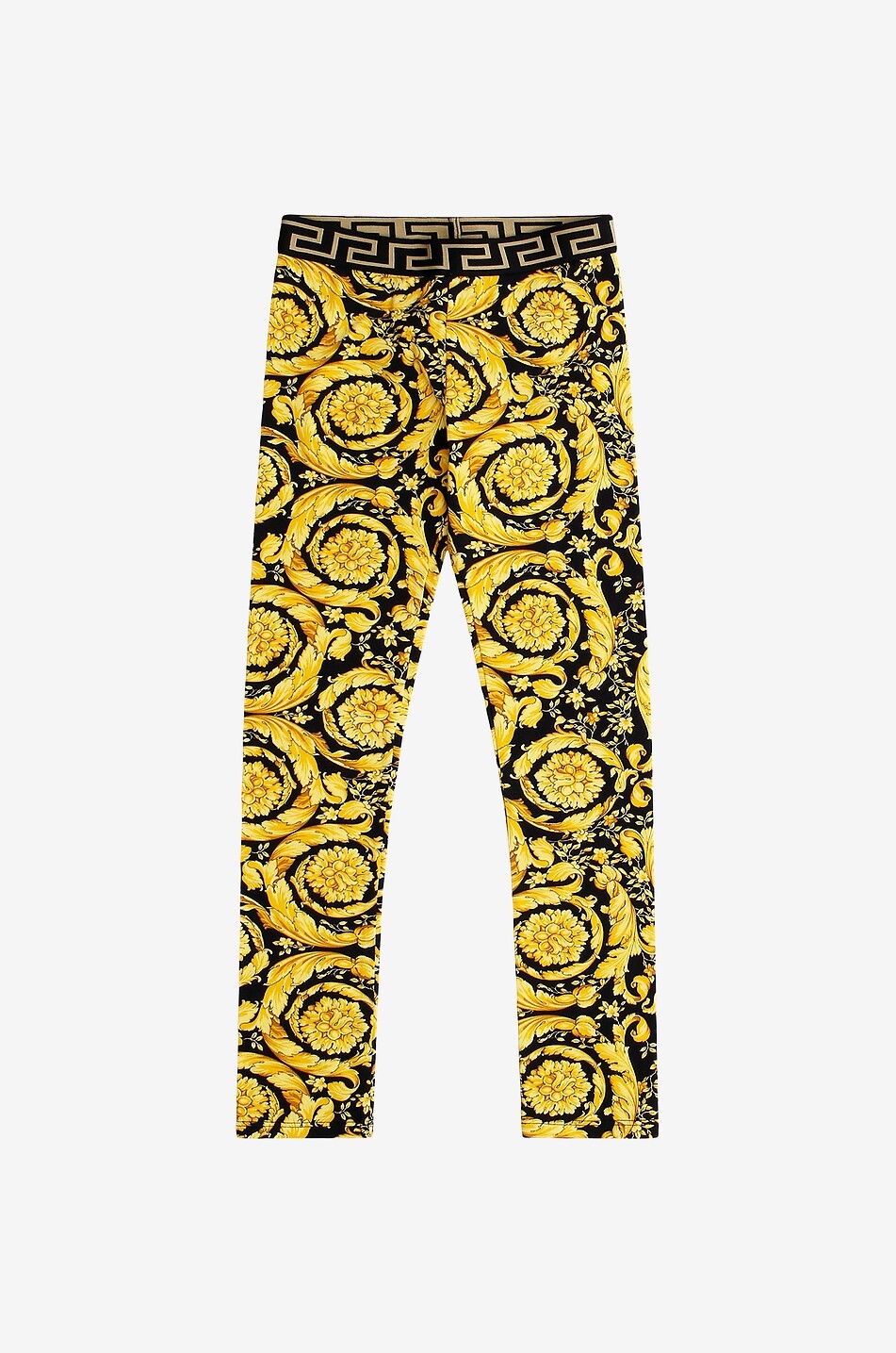 Barocco girl's jersey leggings