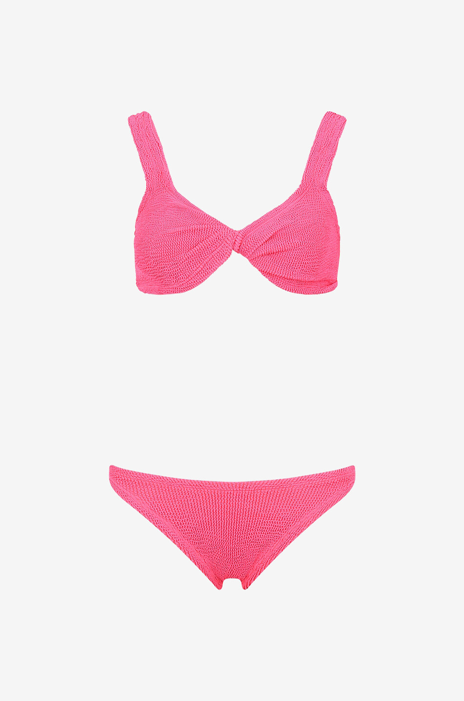 HUNZA G Juno two-piece swimsuit Women PINK 1