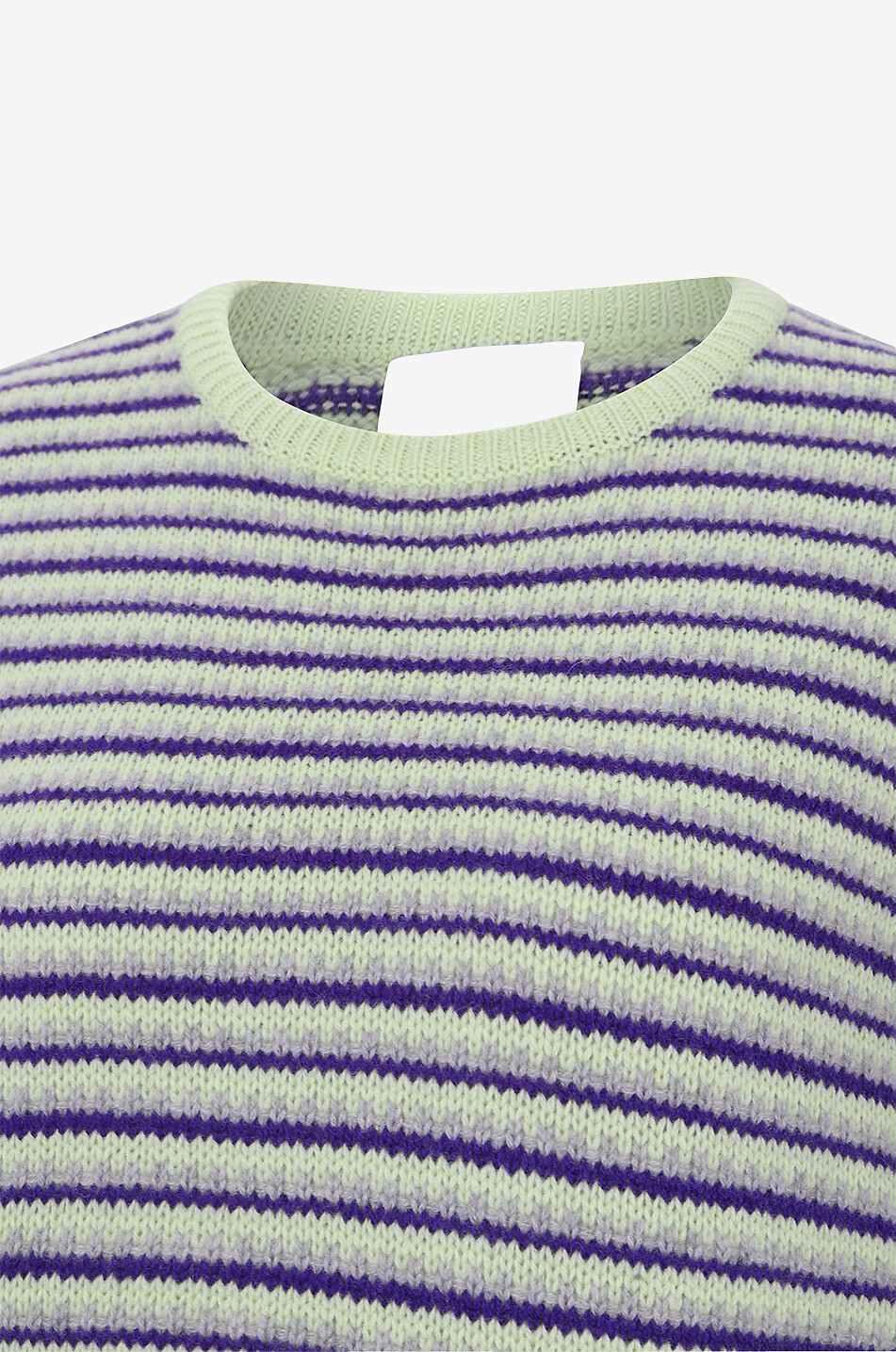 The Kian Dress cashmere short striped dress