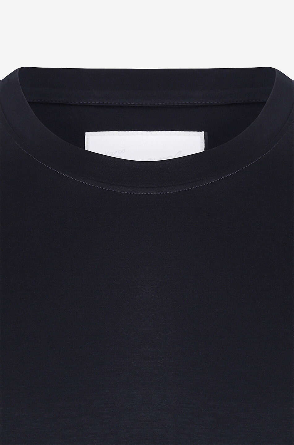 MARCO PESCAROLO T-shirt à manches courtes en coton James Homme BLEU FONCE 3