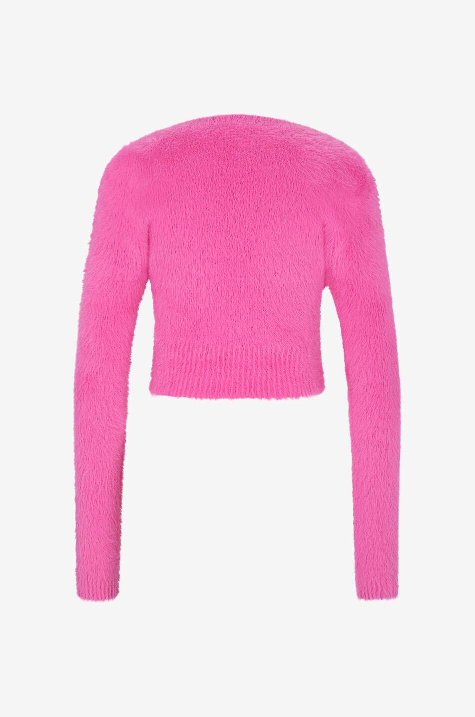 Cardigan duveteux semi-ouvert La maille Neve