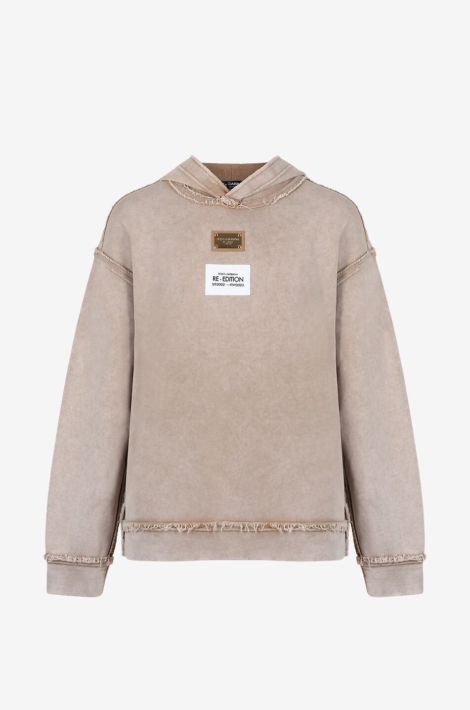 Re-Edition distressed oversize sweatshirt