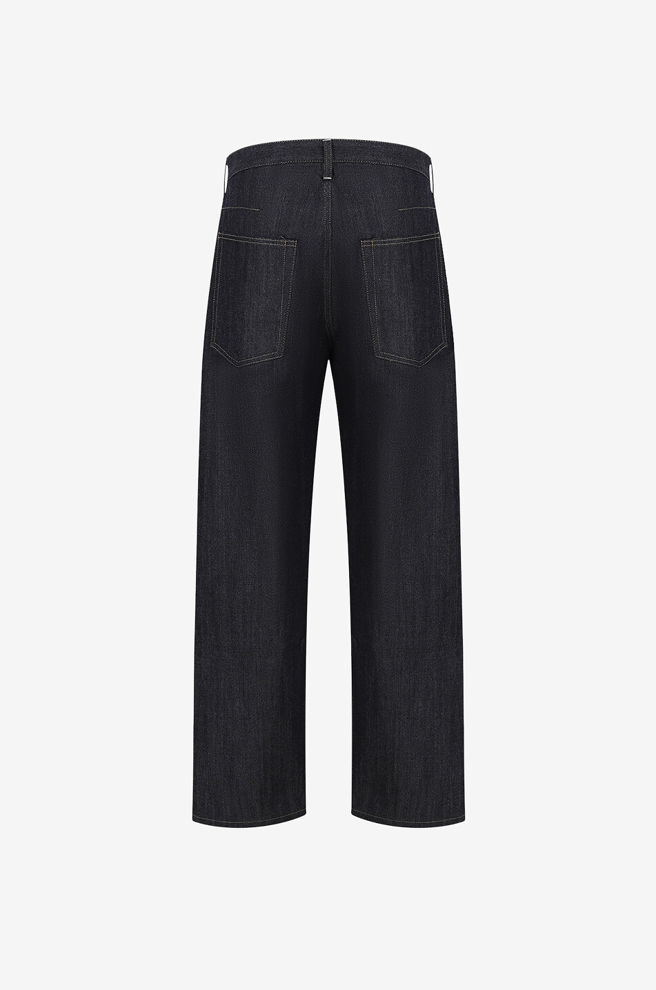 JIL SANDER Lässig gerade dunkle Jeans Herren DUNKELBLAU 2