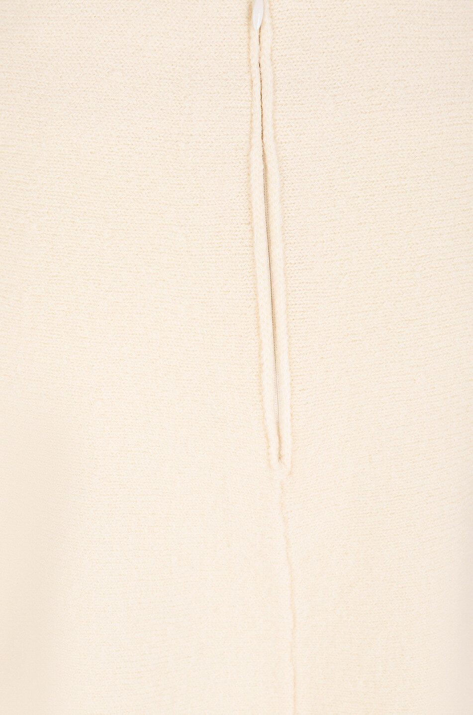 JIL SANDER Jupe midi évasée asymétrique en maille Femme BEIGE 4