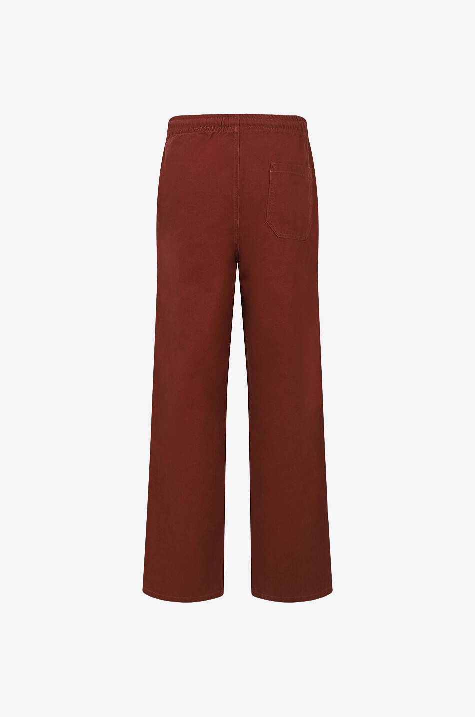 A.P.C. Vincent jogger spirit cotton canvas trousers Men RED 2