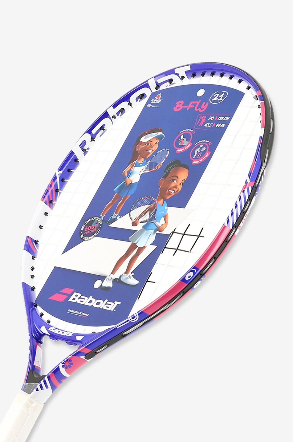 BABOLAT Raquette de tennis enfant B Fly 21 Unisexe Incolore 3