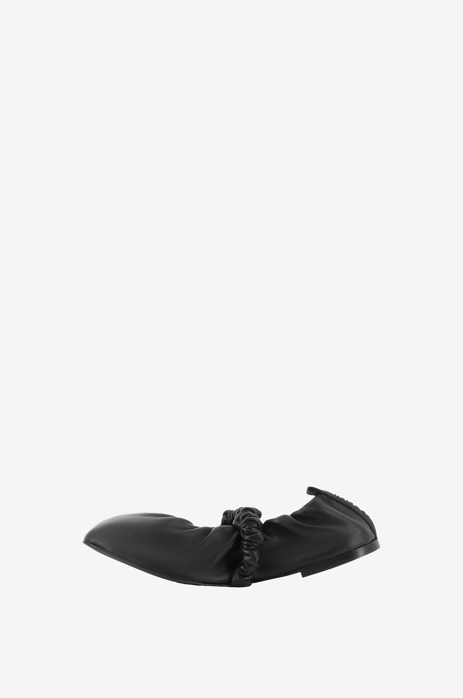 Ballerinas aus weichem Leder Scrunchie