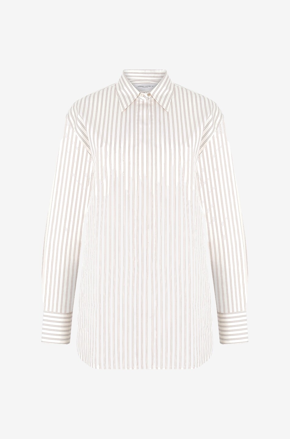 Chemise rayée en popeline Batilda Boyfriend