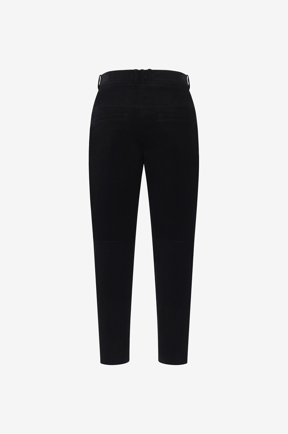 BALMAIN Karottenhose aus Cordsamt Herren SCHWARZ 2