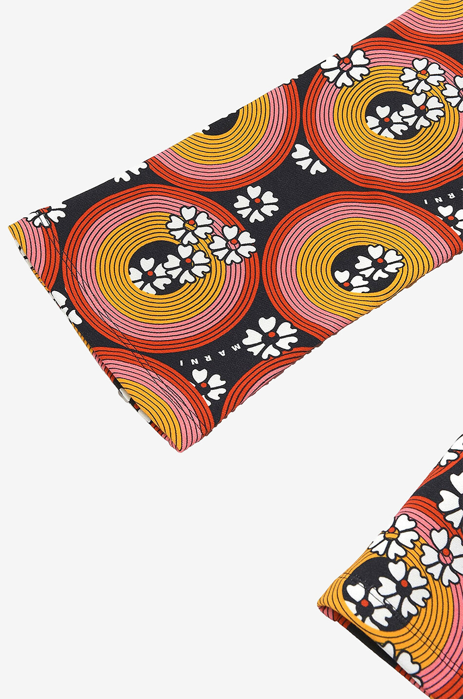 Pantalon évasé fille en molleton Flowers & Circles