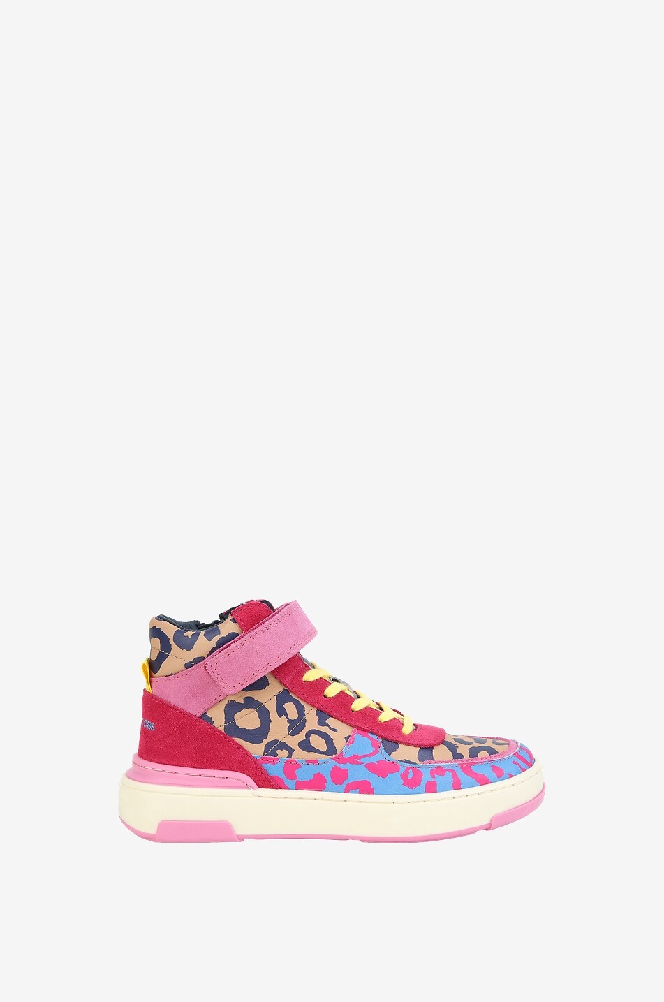 MARC JACOBS Leopard printed girls' high-top sneakers Girl MULTI COLOURED 4