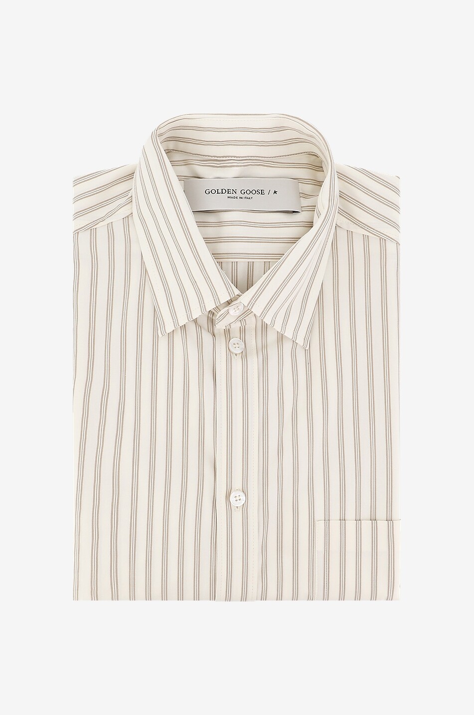 Alvise striped long-sleeved shirt