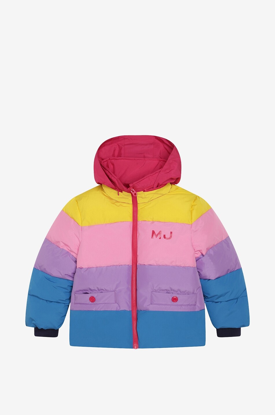 Doudoune fille Rainbow Stripes