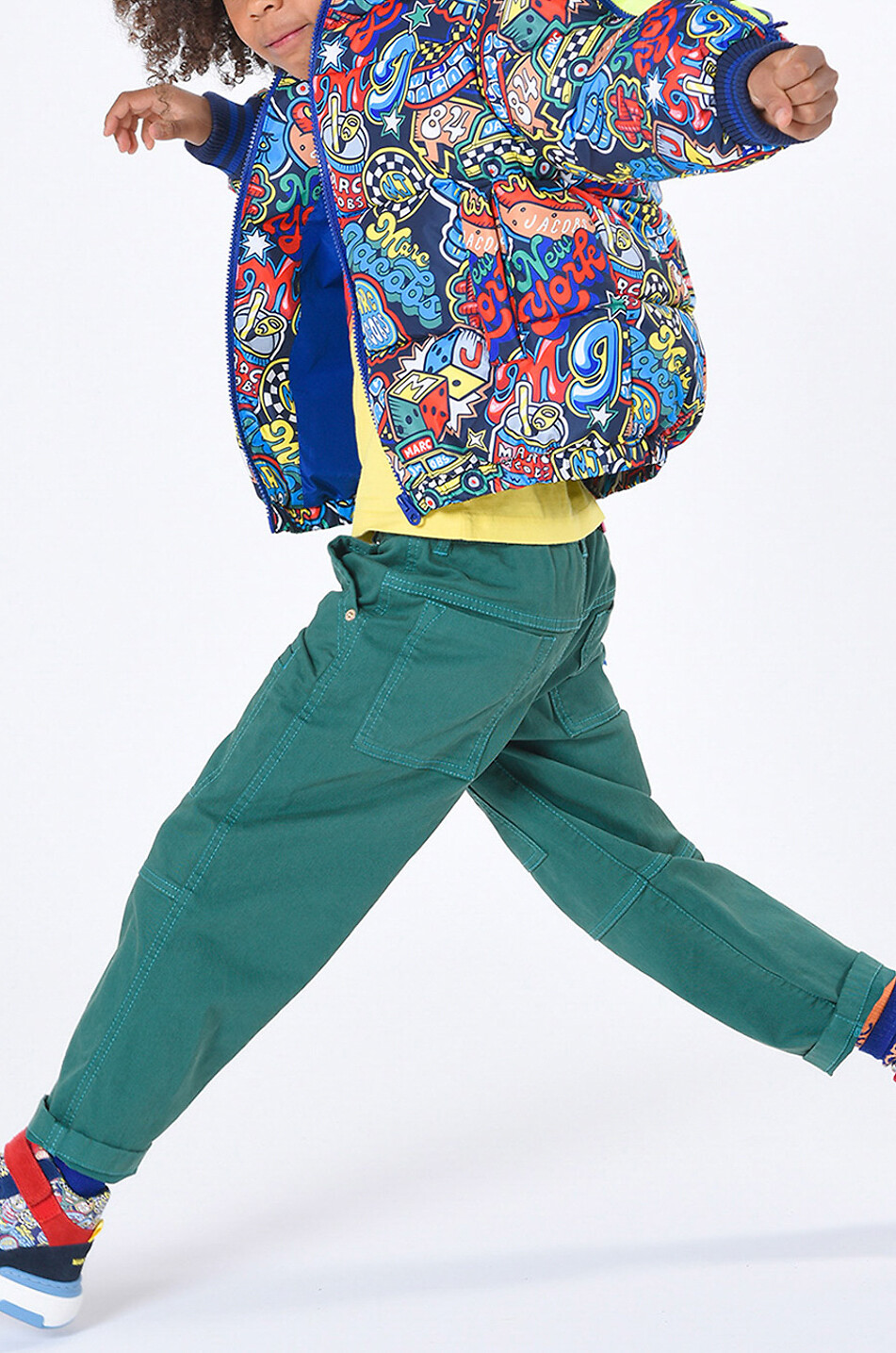 MARC JACOBS Pantalon cargo en coton garçon Garçon VERT FONCÉ 3