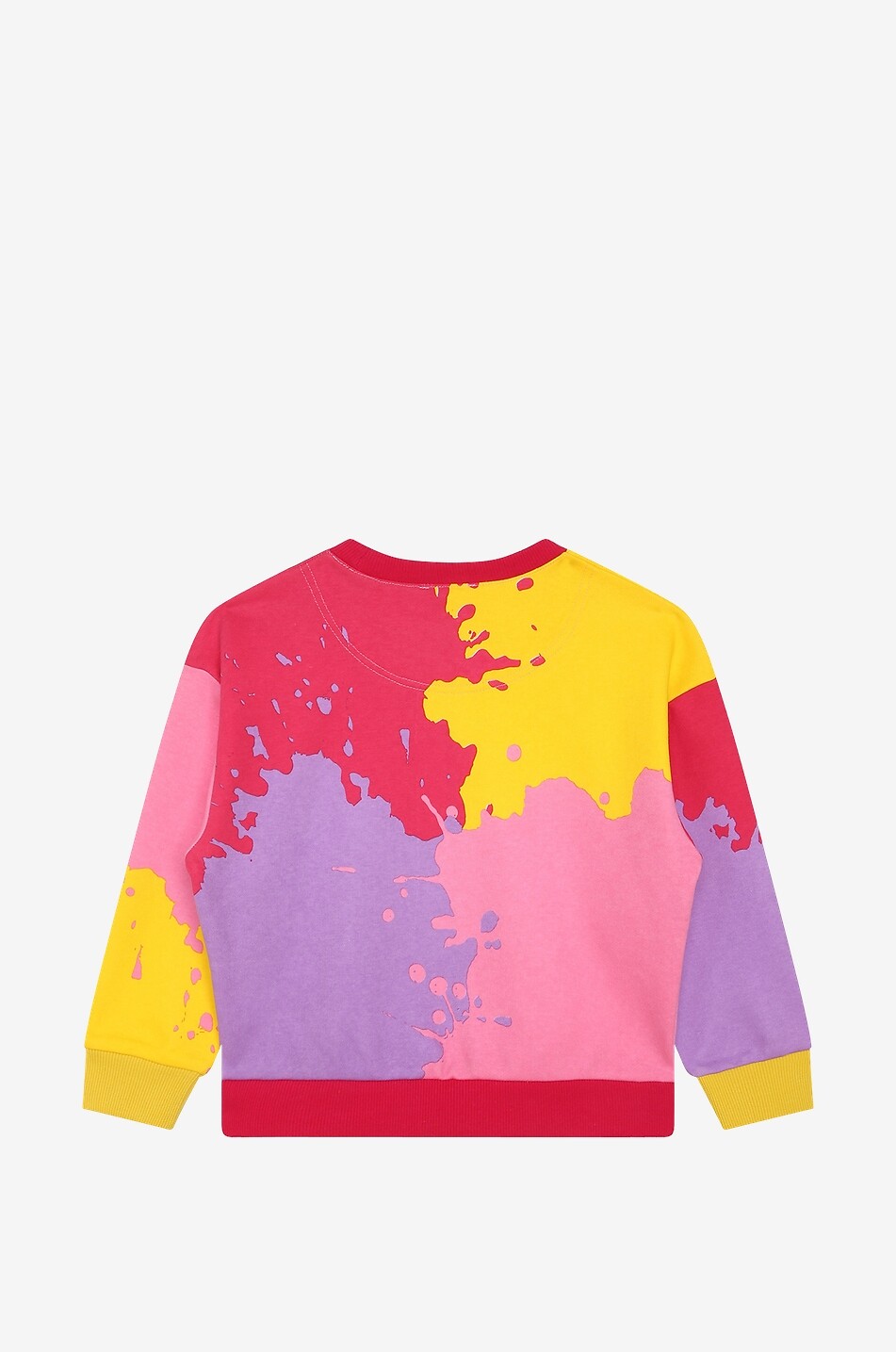 Paint Spots girls' cotton sweatshirt