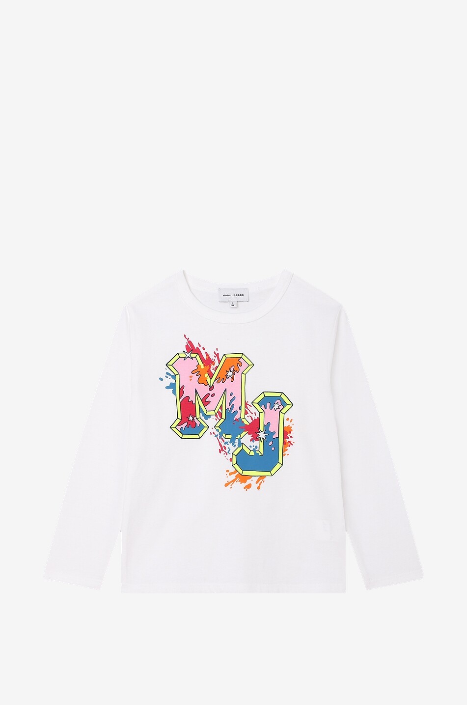 MJ Girls' cotton long-sleeved T-shirt
