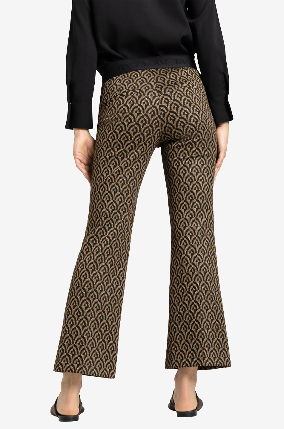 Pantalon à motif lurex Faith