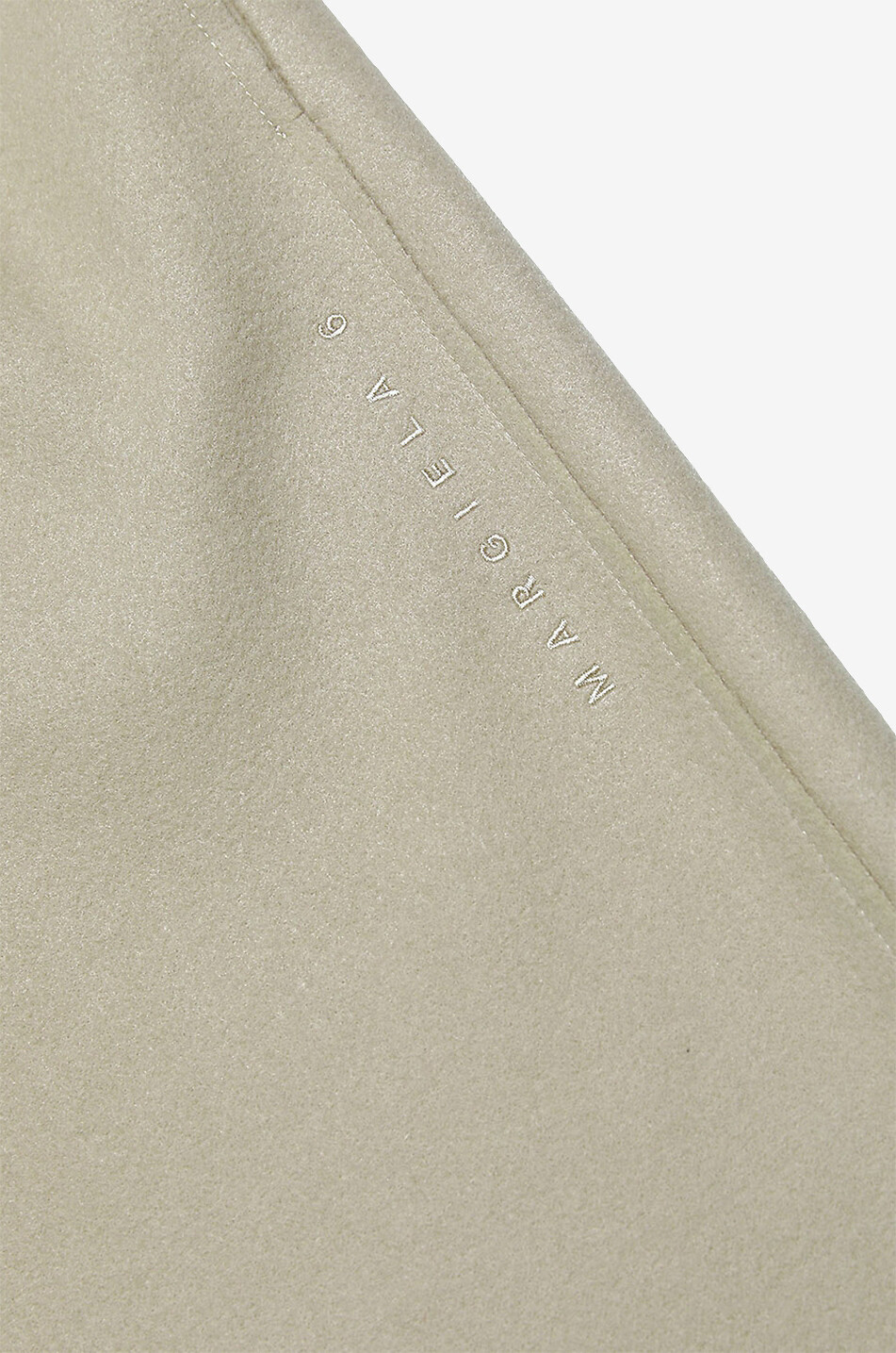 Margiela 6 children's felt wide-leg trousers