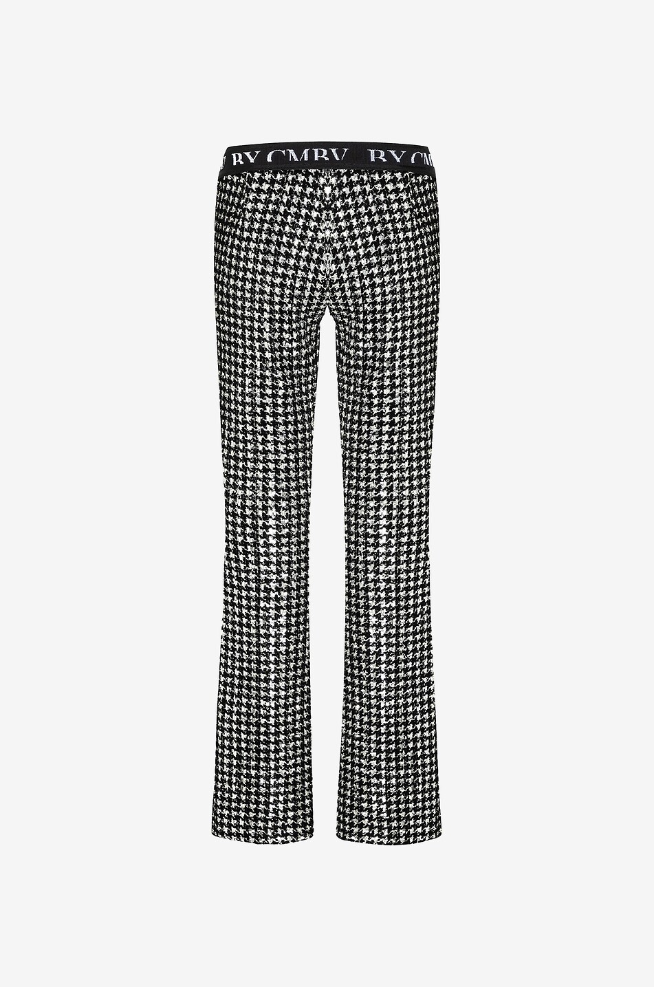 CAMBIO Francis houndstooth check trousers Women MULTI COLOURED 6