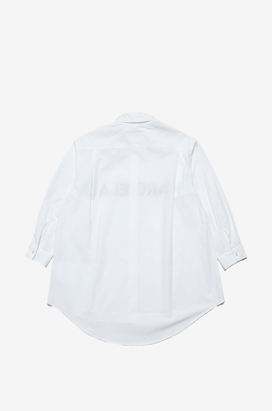 MM6 KIDS MARGIELA 6 girl's A-line poplin shirt dress Girl WHITE 3