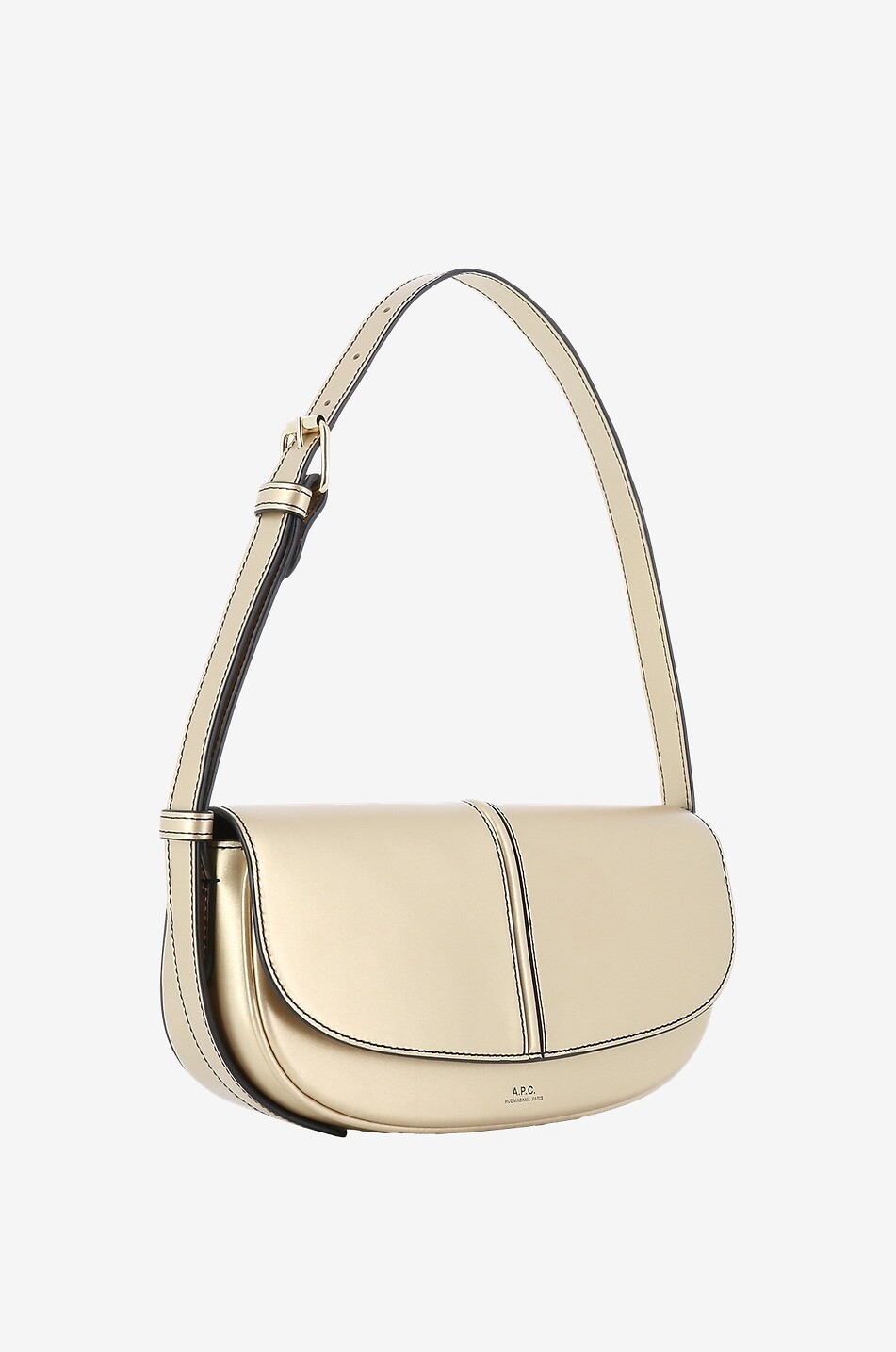 A.P.C. Metallic-Baguette-Tasche Betty Damen GOLDEN 2