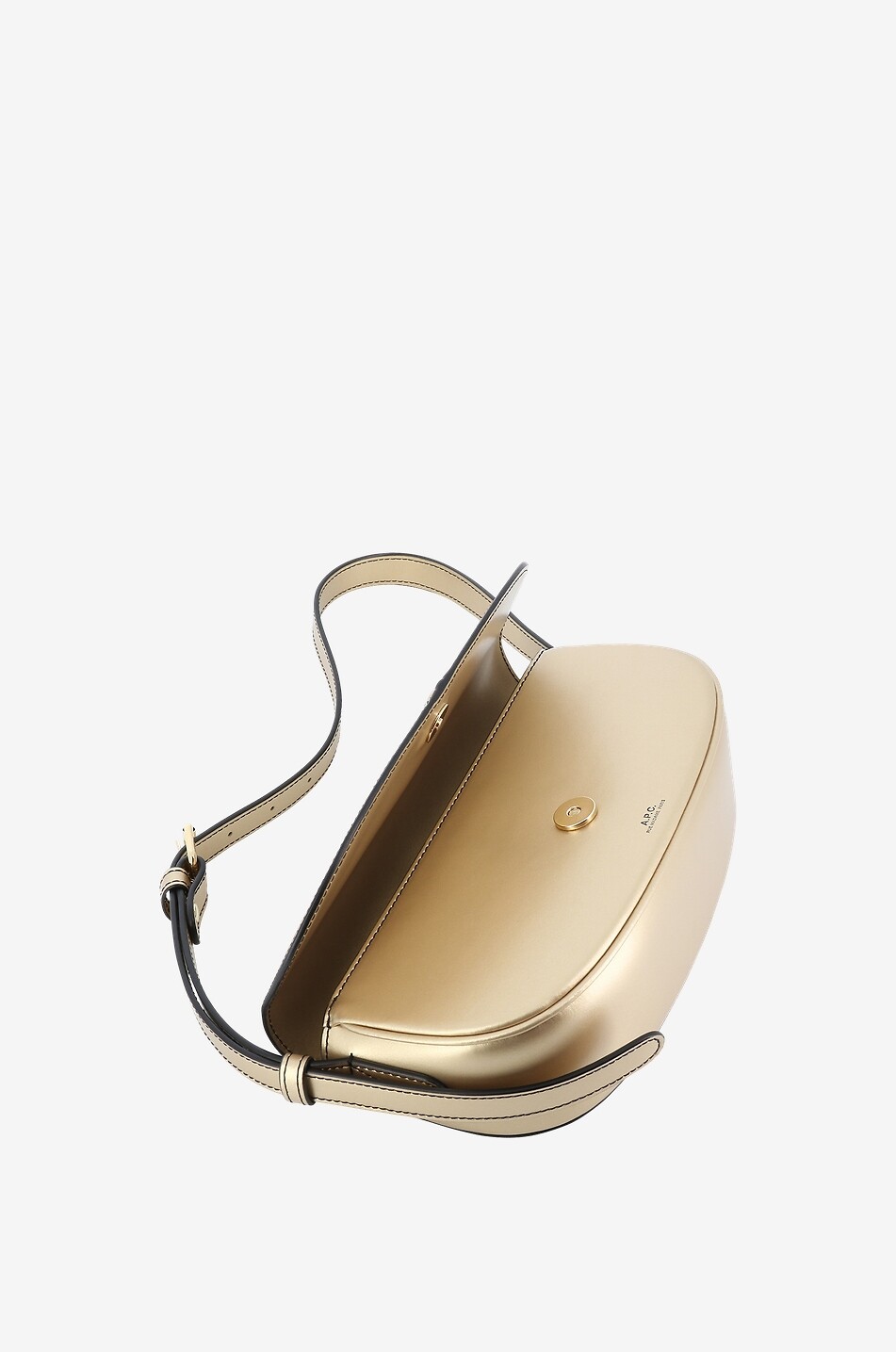A.P.C. Metallic-Baguette-Tasche Betty Damen GOLDEN 3