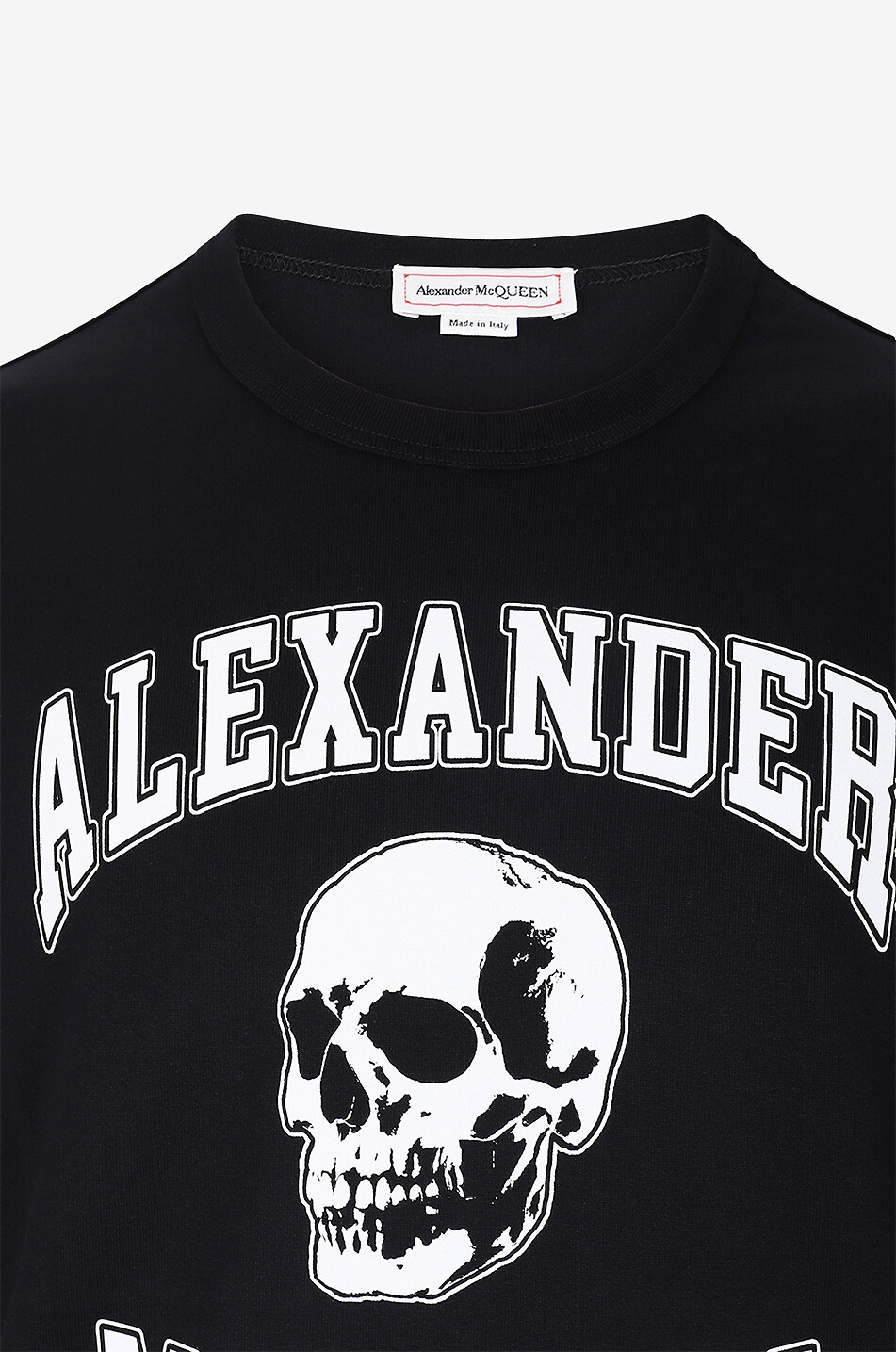 T-shirt en coton bio Varsity Skull