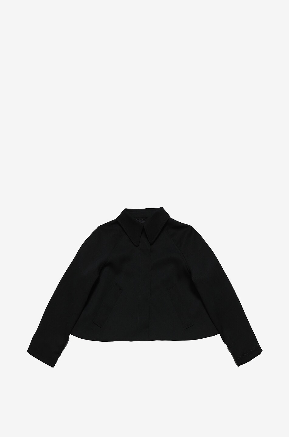 Veste chemise évasée enfant en sergé