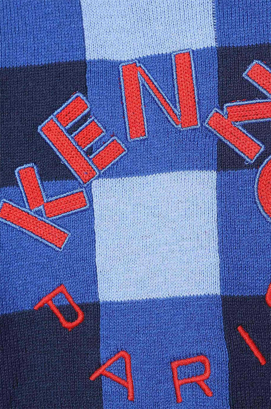 KENZO Pull en coton et viscose bébé Bébé BLEU 3