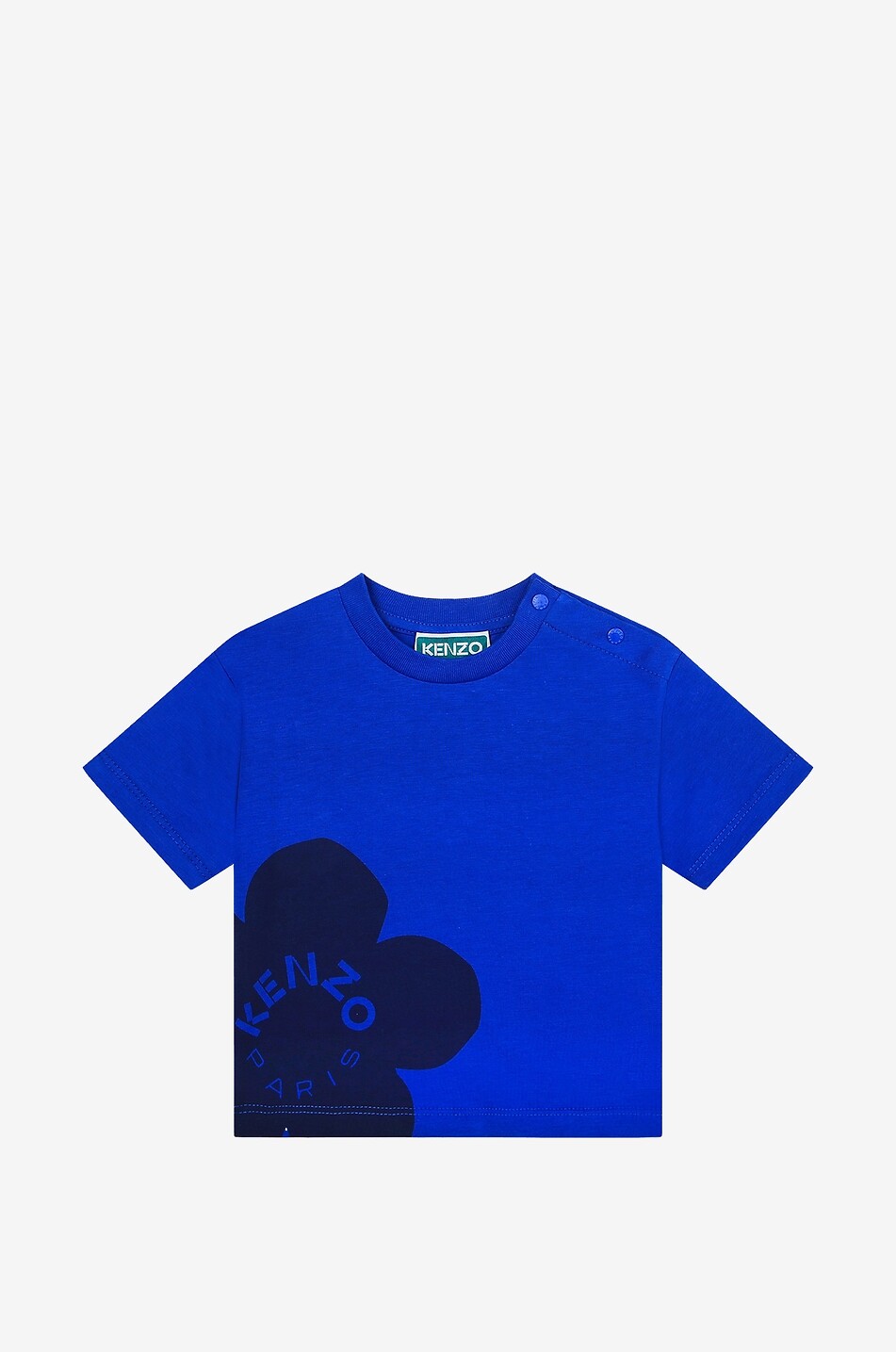 T-shirt manches courtes en coton bébé Ikebana Boke Flower