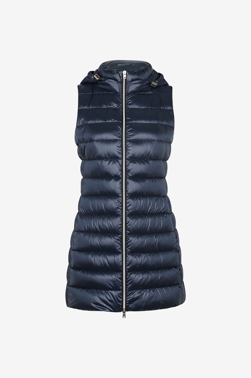 Ärmellose Daunenjacke Serena HERNO DUNKELBLAU Bongénie Outlet