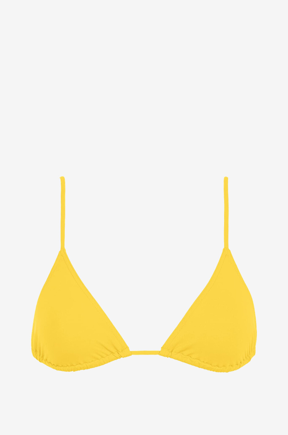 ERES Mouna triangle bikini top Women YELLOW 1
