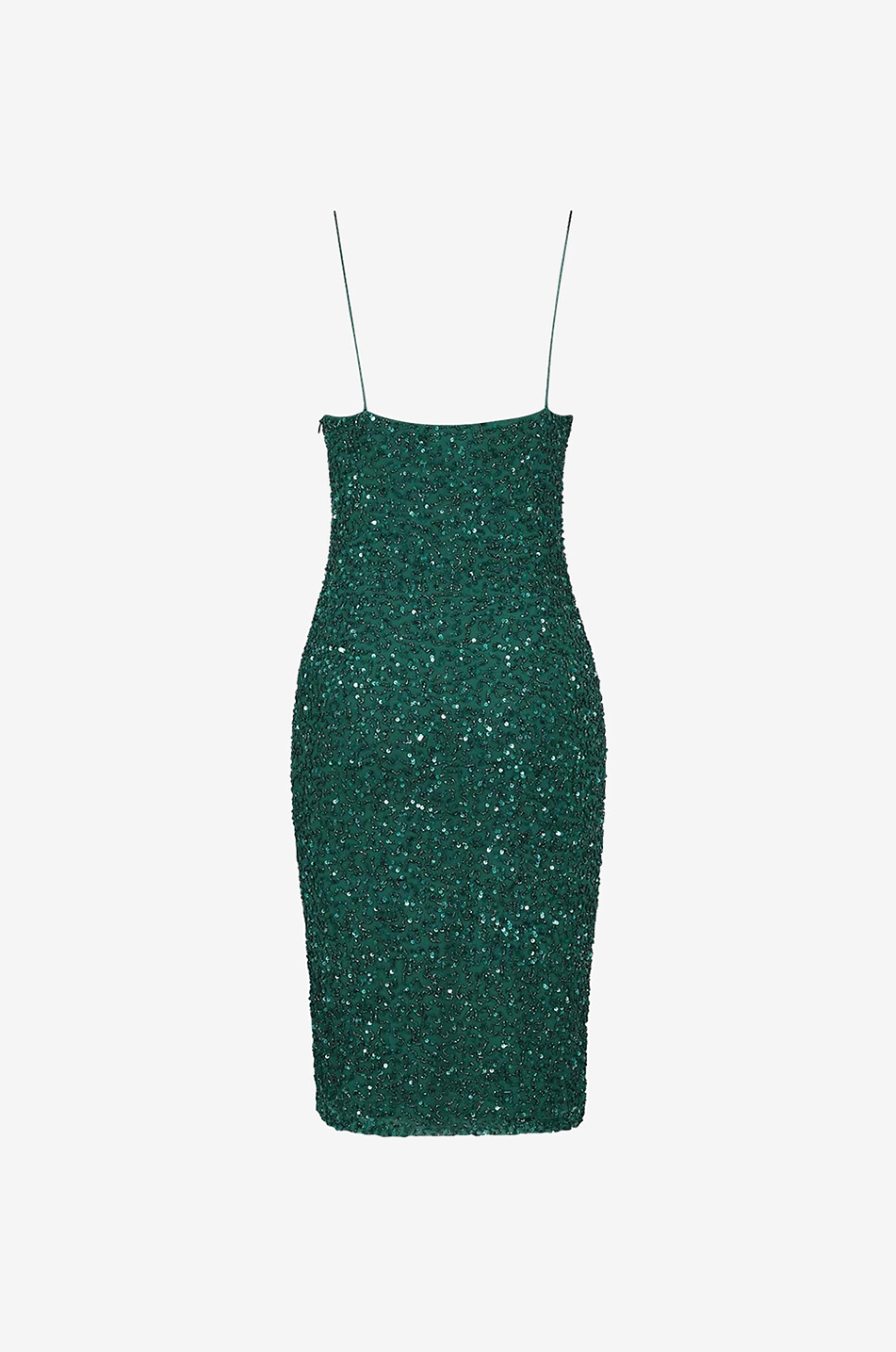 RETROFETE Besticktes Trägerkleid Billie Damen DUNKELGRÜN 2