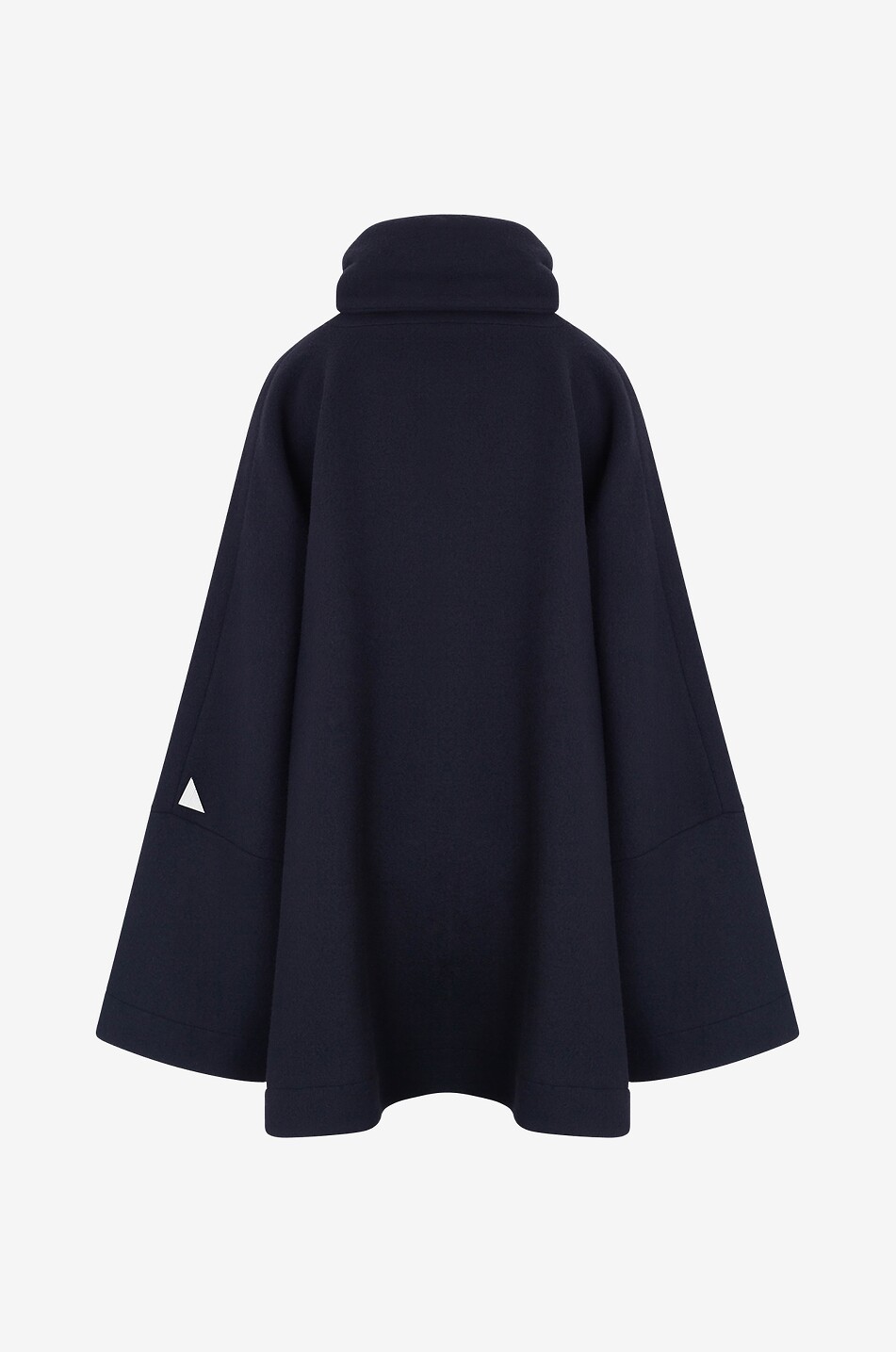 Anorak wool cape