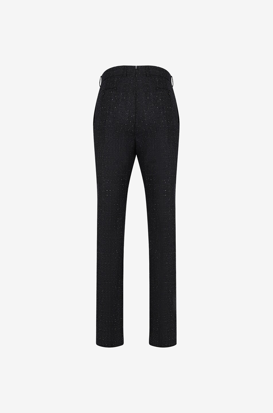 ALEXANDER McQUEEN Tweed effect slim fit cigarette trousers Men MULTI COLOURED 2