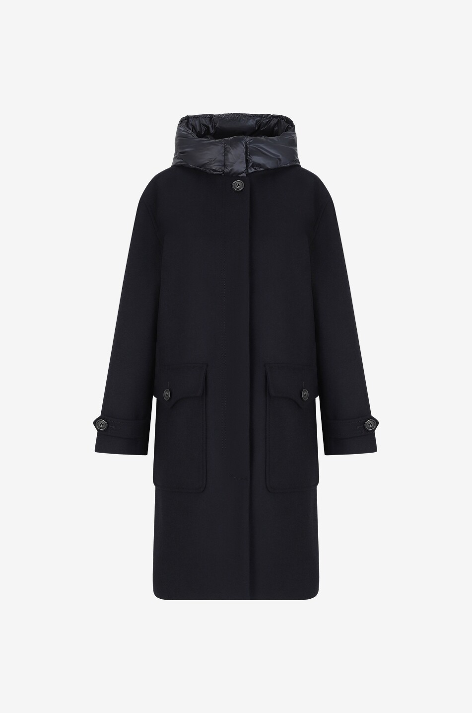 Manteco 2-in-1 wool parka