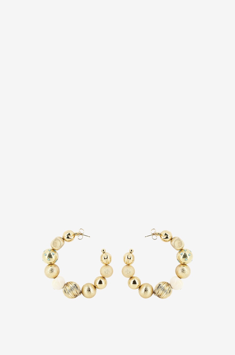 GAS BIJOUX Créoles en perles Palazzio Femme DORE 1