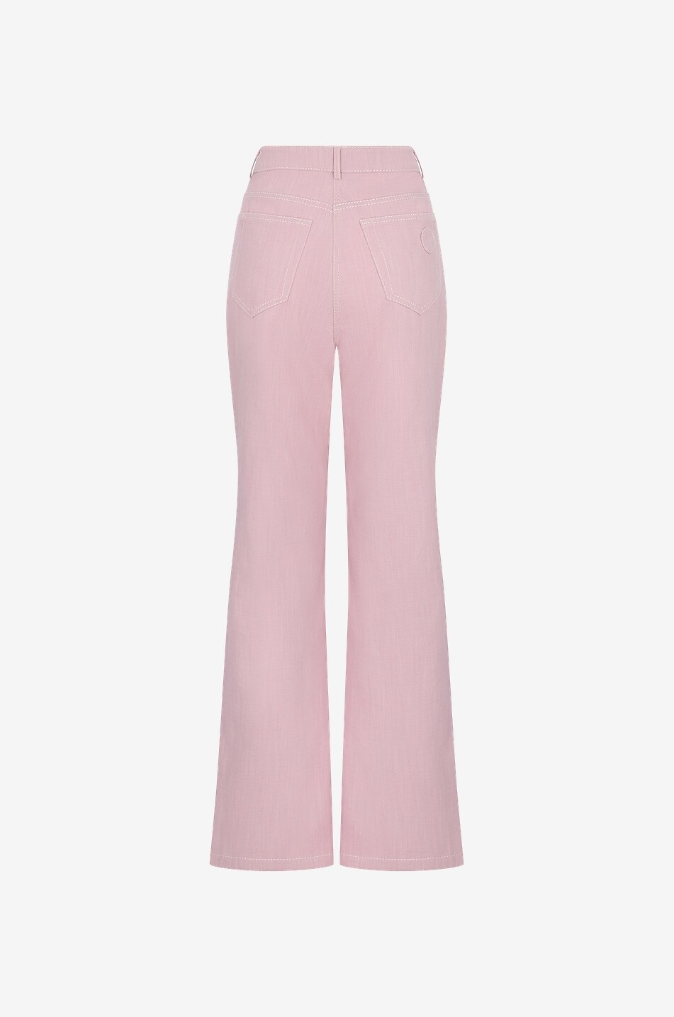 Bootcut-Jeans aus Baumwolle