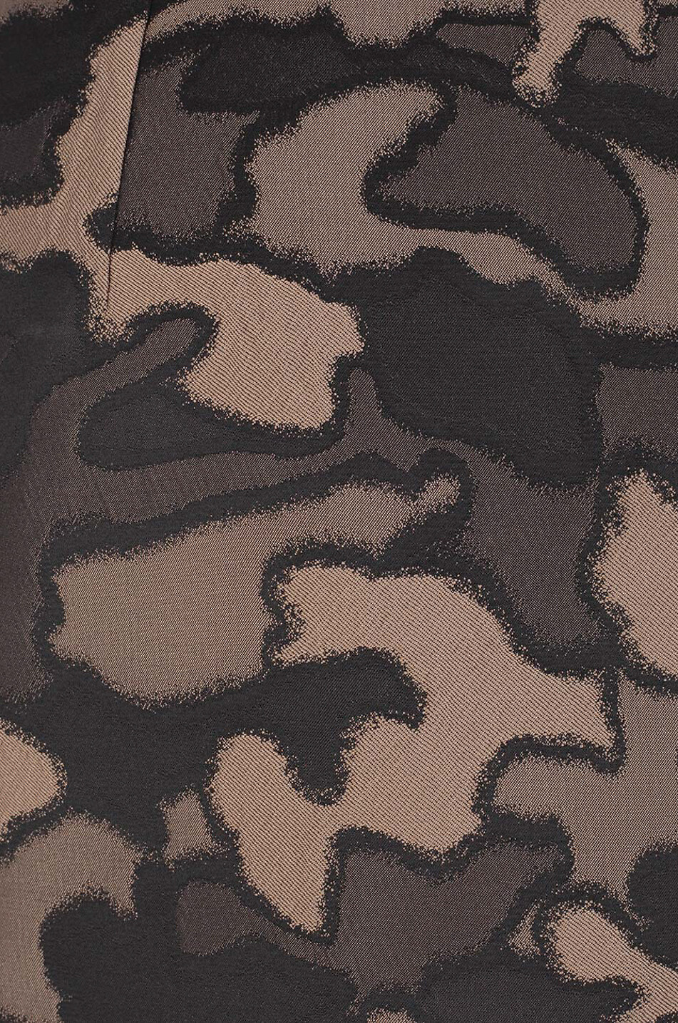 Minijupe en jacquard camouflage