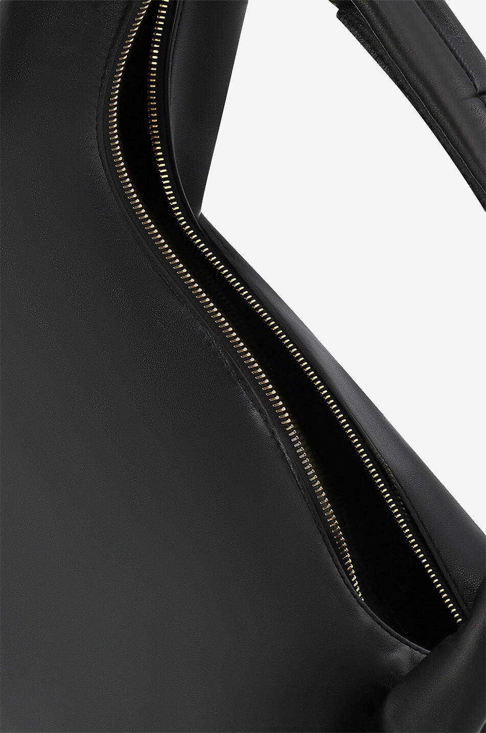 KHAITE Sac hobo en cuir nappa Olivia Medium Femme NOIR 5