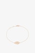 Armband aus Rotgold Handschellen