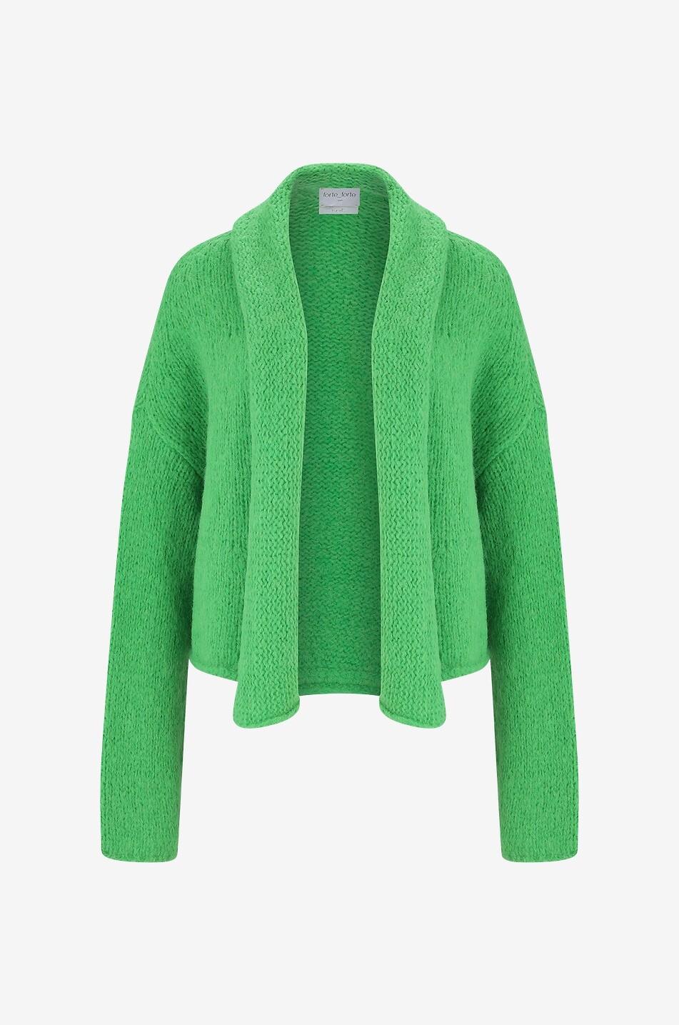 Cardigan en gaze de laine d'alpaga