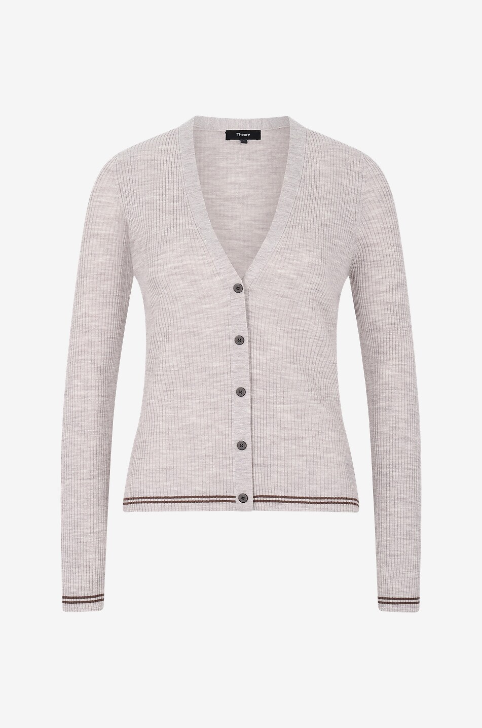 Thin wool cardigan
