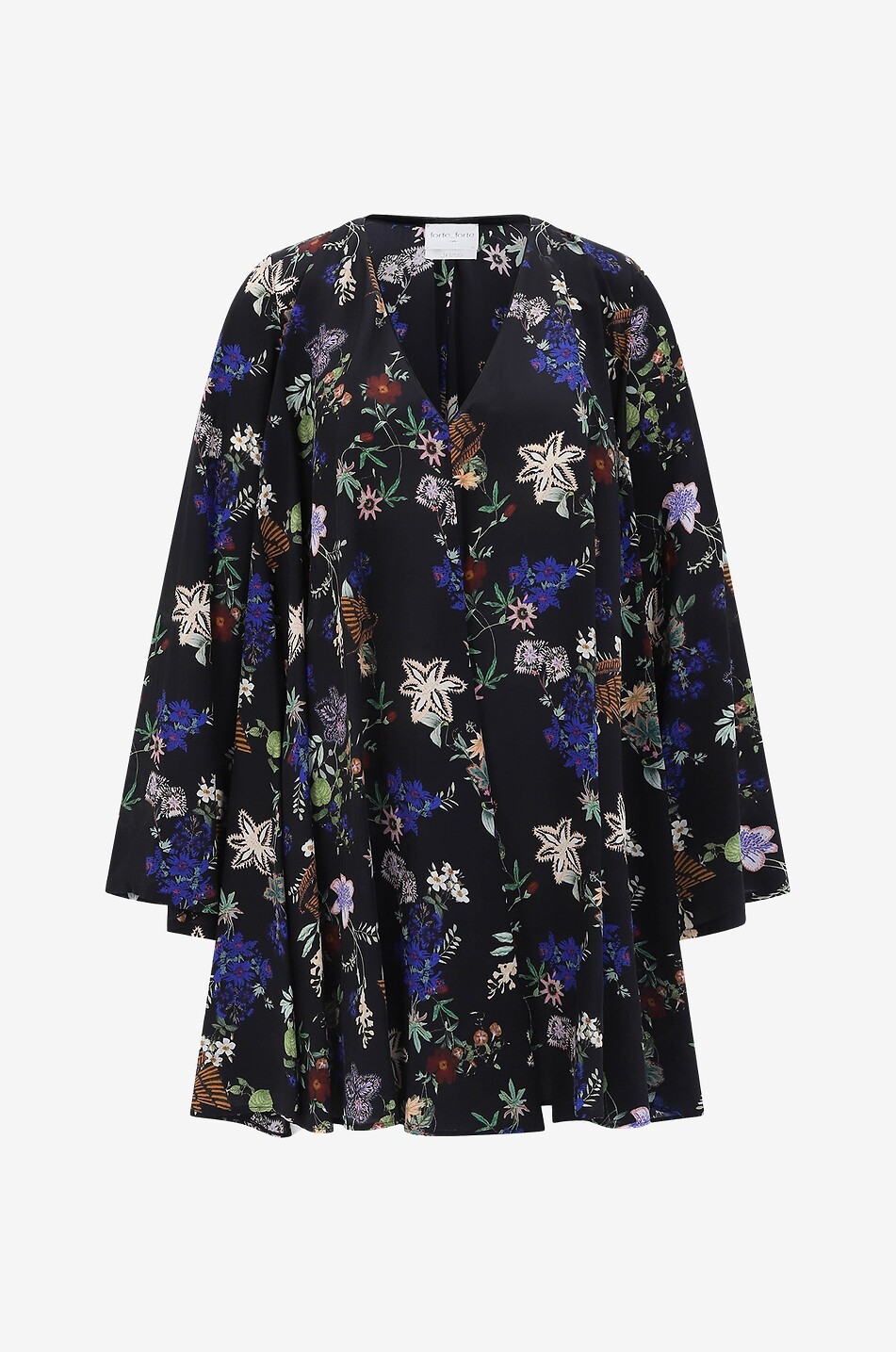 FORTE FORTE Belle de Jour printed short dress Women MULTI COLOURED 1