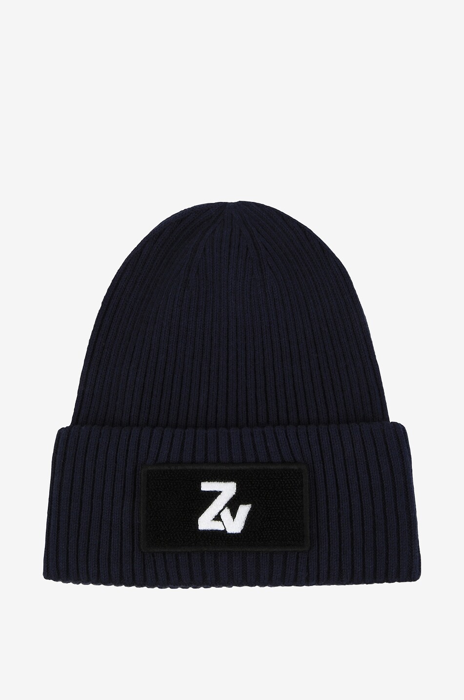 ZADIG & VOLTAIRE Bonnet garçon en coton et cachemire Paris Manga Garçon BLEU 2
